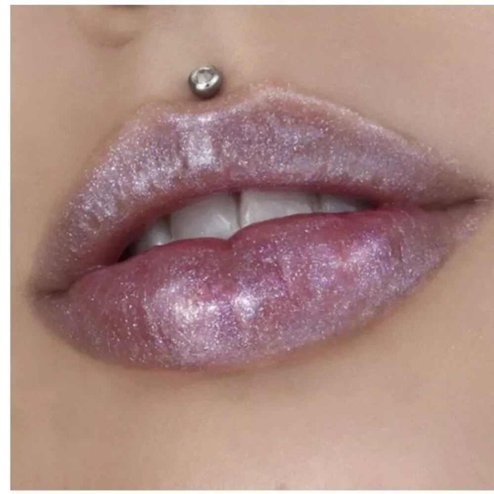 JEFFREE STAR New The Gloss SEQUIN GLASS Sheer Shift Metallic Finish Lip Gloss